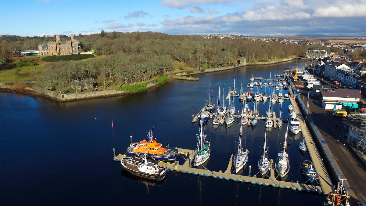 Stornoway Harbour 1200